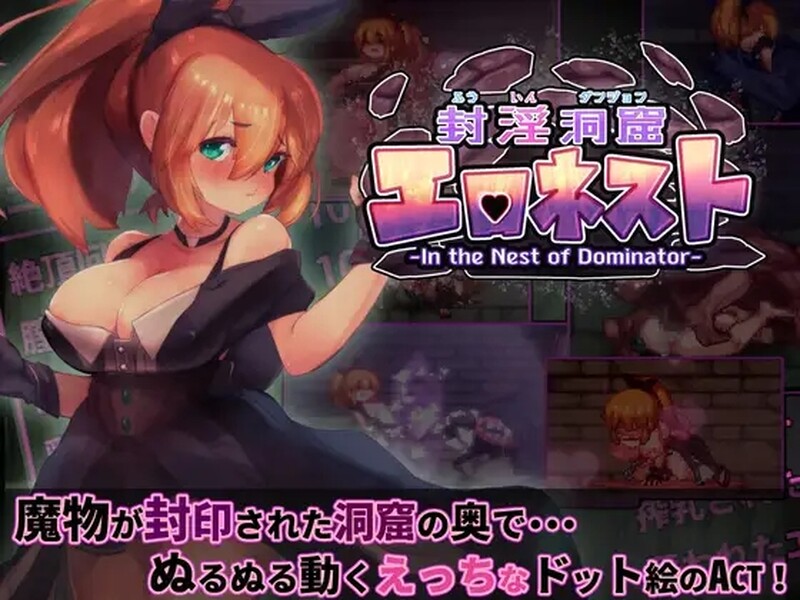 增添DLC 动作ACT/像素全动态2C 封淫洞窟色-情巢穴（封淫洞窟エロネスト）V2.02 DL官方中文版 PC端 官中版 预览图