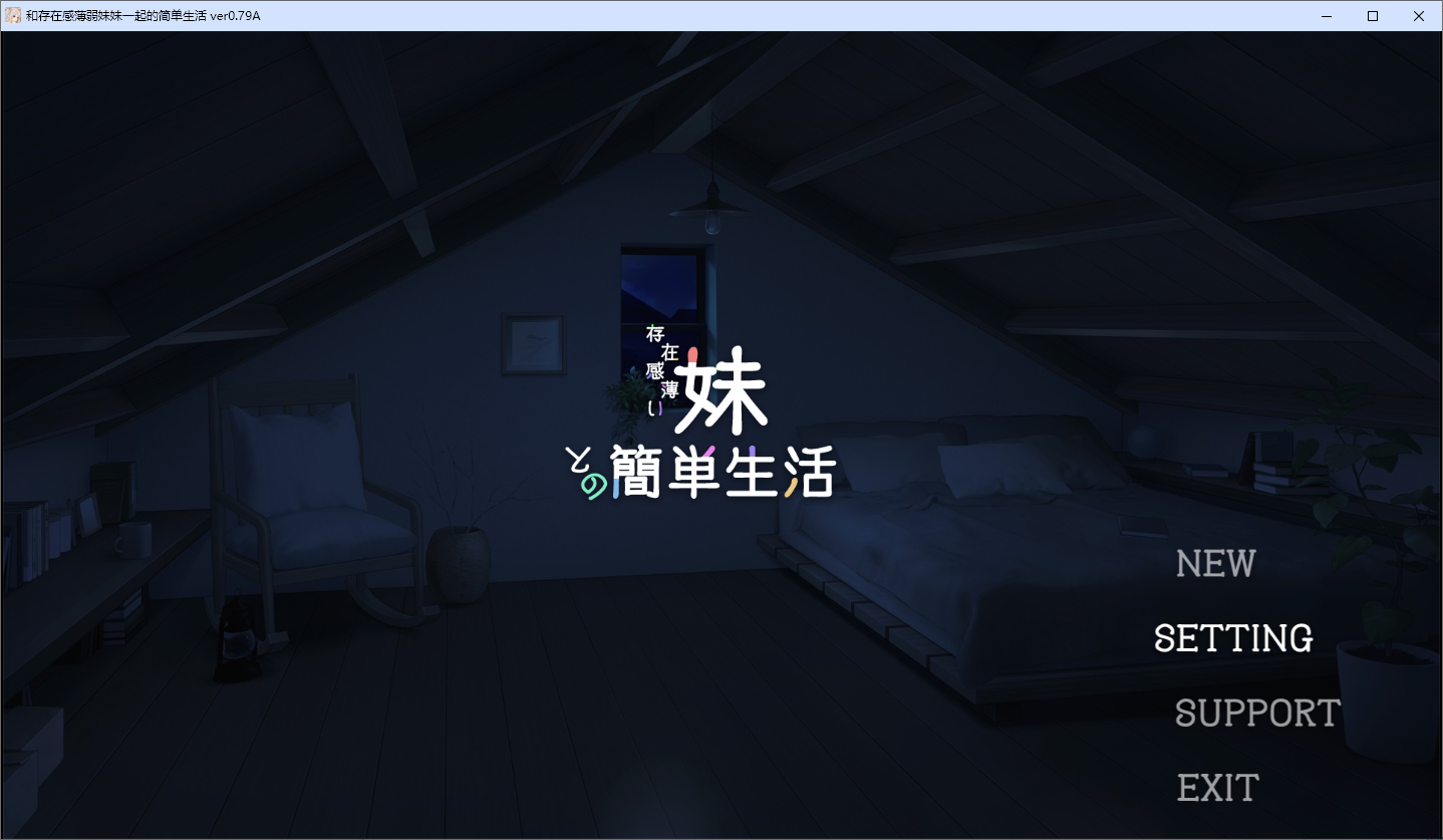 和存在感薄弱妹妹一起的简单生活 Ver0.79 双端 官中版 预览图