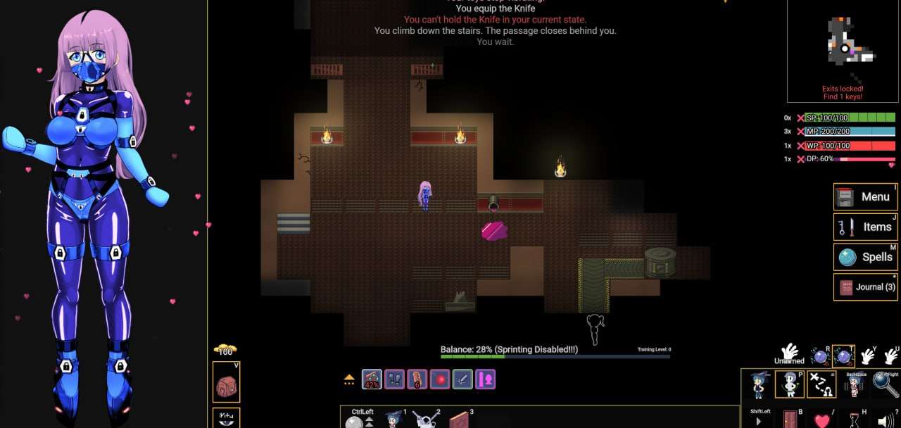 特殊行为地牢 v5.4 Kinky Dungeon PC端 官中版 预览图
