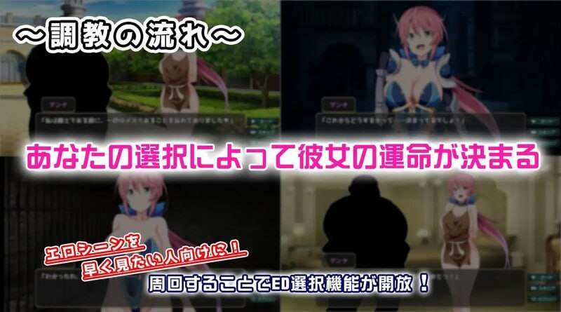 骑士安娜 -奴隶养成记录 騎士アンナ -奴隷調教記録 v1.0 PC端 AI汉化版 预览图