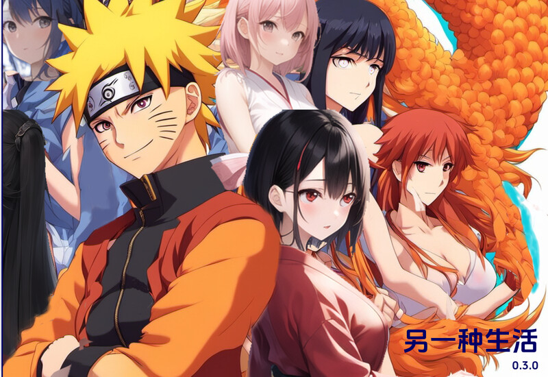另一种火影忍者生活（ Another Naruto Life）V0.3 汉化中文 双端 汉化版 预览图