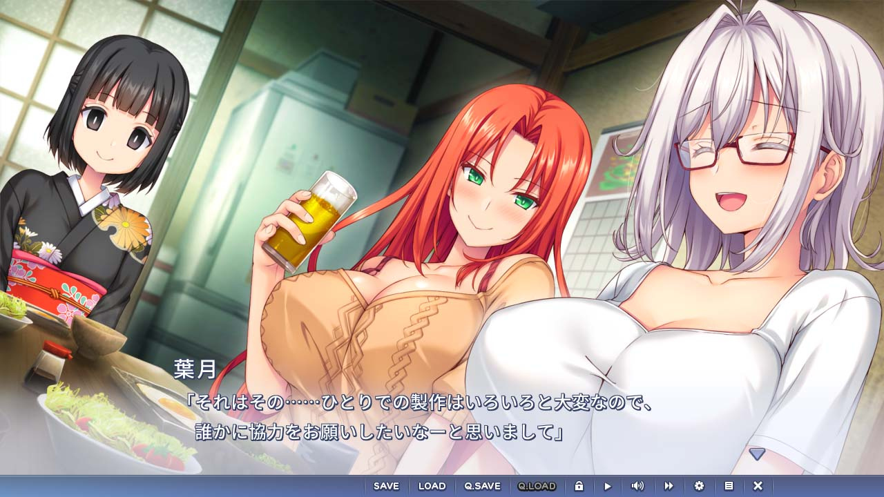 槙村叶月的恋语/槇村葉月の恋語り PC端 AI汉化完整版 预览图